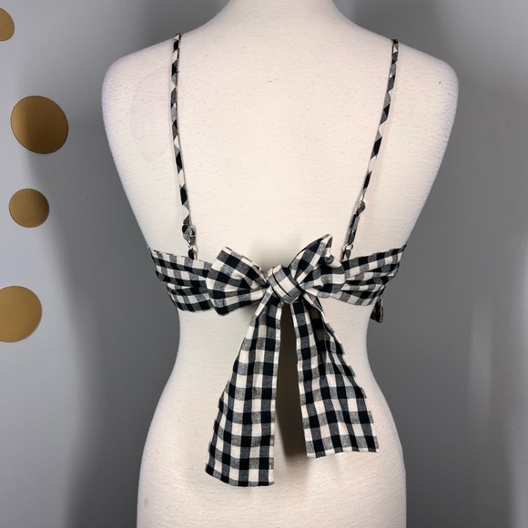 EUC Cry Baby Gingham Cropped Top - Picture 5 of 8